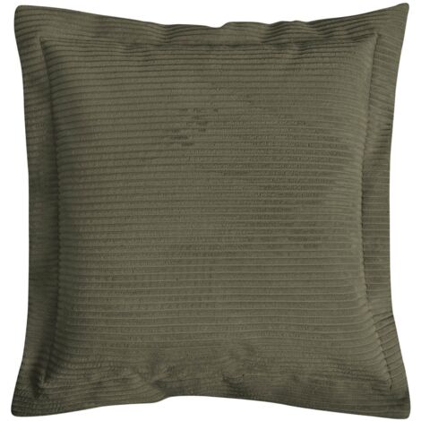 [NEUWERTIG] Mokebo Sofakissen Kissen Couchkissen Dekokissen Oliv 70x70x8 Cm Cord Wölkchen B-Ware