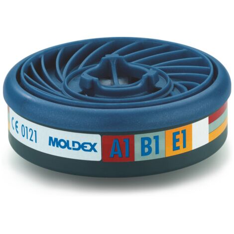 [NEUWERTIG] Moldex Gasfilter Abe1 Atemschutzfilter Easy Lock Serie 7000 9000 Organische Gase B-Ware