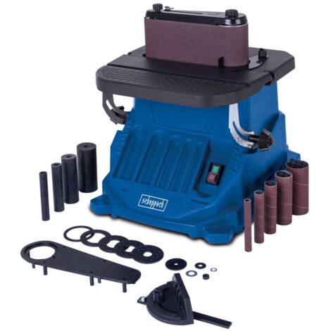 [NEUWERTIG] [NEUWERTIG] Scheppach oszillierender Spindelschleifer OSM600 Spindelschleifmaschine  450W Leistung  Oszillationshub 16mm  Drehzahl 2000 min-1  inkl. Zubehör