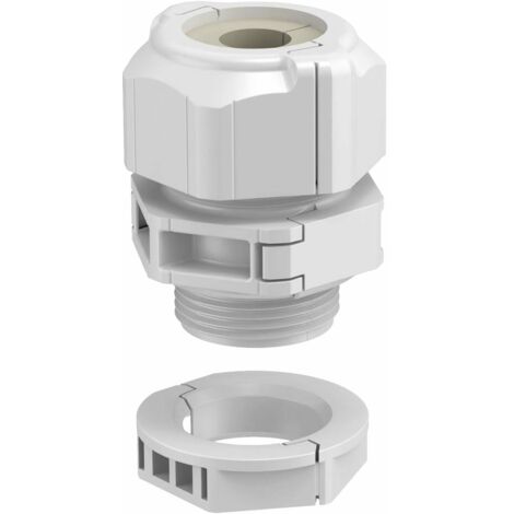 [NEUWERTIG] Obo Bettermann 2024912 Kabelverschraubung 1.5 Mm Kunststoff Lichtgrau 5 St. B-Ware