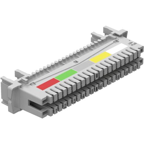 [NEUWERTIG] Obo Bettermann 5084008 Anschlussleiste Lsa A Lei 10 Doppeladern Steckverbinder B-Ware