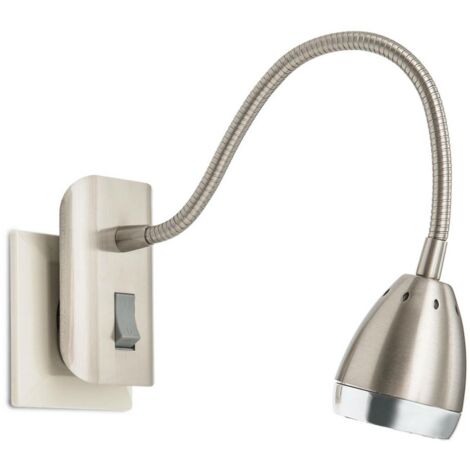[NEUWERTIG] Orion Led Steckdosenleuchte Manvel Leselampe Lampe Wandleuchte 5 W Schalter Nick B-Ware