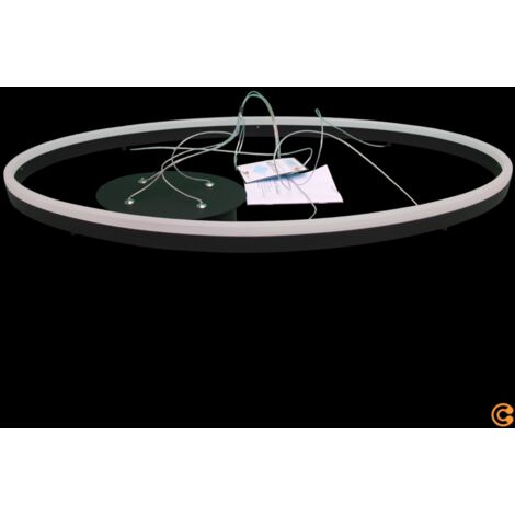[NEUWERTIG] Paul Neuhaus Titus Led Hängeleuchte Oval 80x39 Cm Deckenlampe Deckenleuchte Spot B-Ware