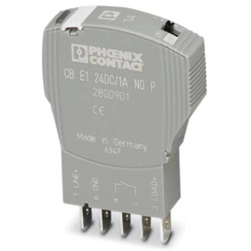 Image of Phoenix Contact - neuwertig] 2800904 Cb E1 24 Dc/4 a No p Schutzschalter 240 V/Ac 4 a Schalter