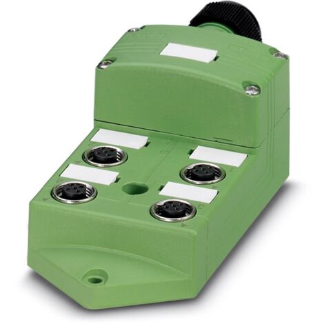 [NEUWERTIG] Phoenix Contact Sacb 4/ 8 C Sco 1516852 Sensor/Aktorbox Passiv M12 Verteiler  B-Ware