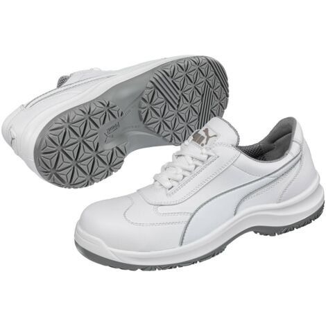 [NEUWERTIG] Puma Sicherheitsschuh Halbschuh Schuh Clarity Low S2 Schutzkappe Größe 43 Weiß B-Ware
