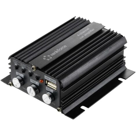 [NEUWERTIG] Renkforce Rf Cmp 204 4 Kanal Endstufe 200 W Bluetooth /Usb Audiowiedergabe 795 B-Ware