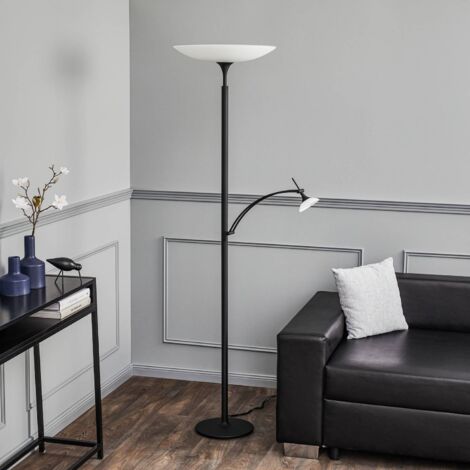 [NEUWERTIG] Rothfels Trinessa LED Stehlampe Stehleuchte Deckenstrahler Lampe Leuchte schwarz
