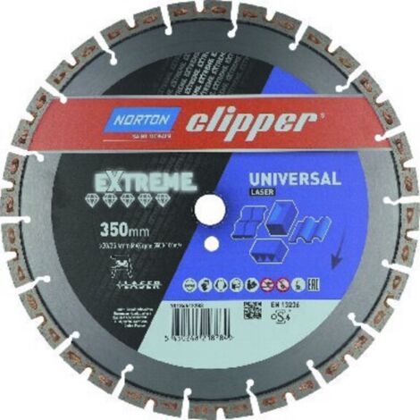 [NEUWERTIG] Saint Gobain Clipper Trennscheibe Scheibe Diamant Universal Laser 300x30/25  B-Ware