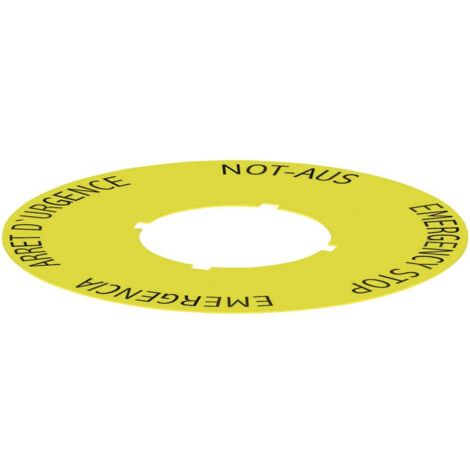 [NEUWERTIG] Schlegel Nas 30 Bezeichnungsschild Selbstklebend Schild Unterlegschild 30.5mm B-Ware