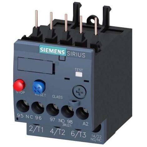 [NEUWERTIG] Siemens 3 Ru2116 1 Eb0 überlastrelais 690 V/Ac 1 Schließer 1 öffner Relais B-Ware