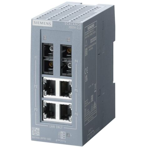 [NEUWERTIG] Siemens 6 Gk5004 2 Bf00 1 Ab2 Industrie Ethernet Switch Ethernetverteiler Unmanaged