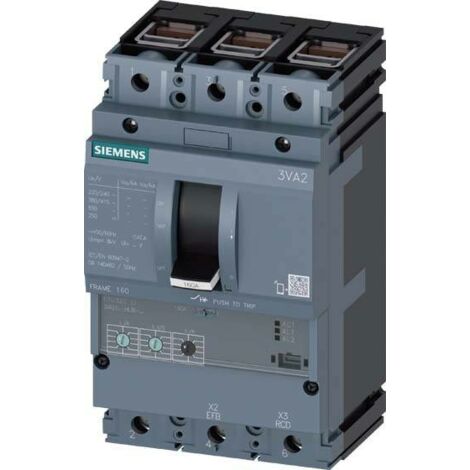 [NEUWERTIG] Siemens Leistungsschalter Schalter 800 V Iec Frame 160 Schaltvermögenklasse M     B-Ware