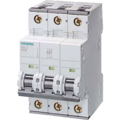 [NEUWERTIG] Siemens Leitungsschutzschalter 400 V 6 K A Schutzschalter Schalter Ls Schalter876 B-Ware