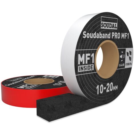 [NEUWERTIG] Soudal Kompribänder Fugendichtband Dichtungsband Fenster Tür Mf1 63/4 10 Schwarz B-Ware