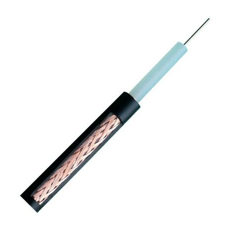 [NEUWERTIG] Spule 300m RG59 Kabel SCHWARZ SCHWARZ