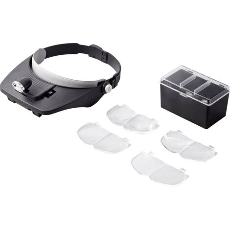 [NEUWERTIG] Toolcraft Kopflupe Led Beleuchtung Lupenbrille Brille Feinmechanikerlupe Lupe B-Ware