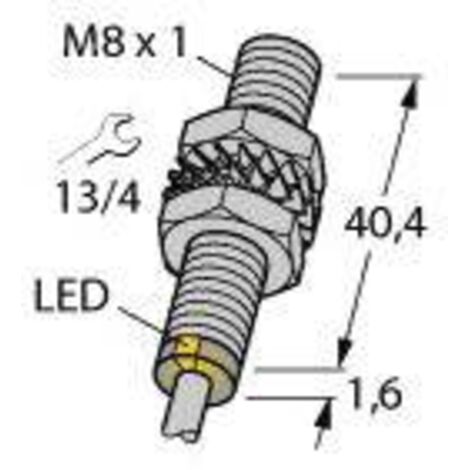 [NEUWERTIG] Turck NAMUR BIM-EG08-Y1X Magnetfeldsensor Magnetinduktiver Näherungssensor