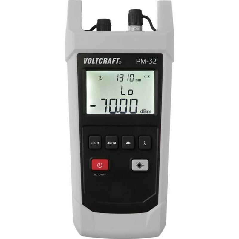 Image of Voltcraft - neuwertig] Glasfaserprüfgerät Pm 32 Kabelprüfgerät Messgerät Kabel Prüfgerät Aa B-Ware
