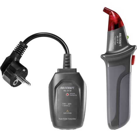 [NEUWERTIG] Voltcraft Ms 20 Sf Sicherungsfinder Sicherungsortungsgerät 230 V/Ac Cat Ii Gerät  B-Ware
