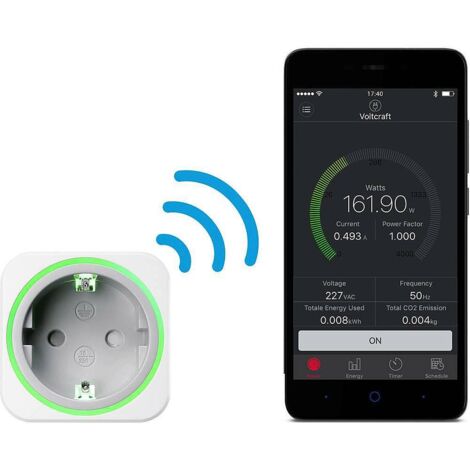 [NEUWERTIG] Voltcraft Sem6000 Energiekostenmessgerät Energiemesser Strommesser Bluetooth21 B-Ware