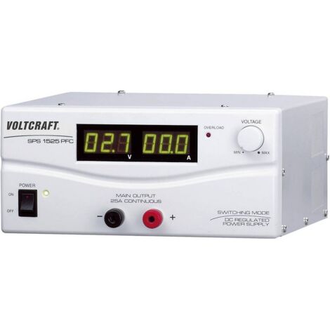 [NEUWERTIG] Voltcraft Sps 1525 Pfc Labornetzgerät Einstellbar 3   15 V/Dc 2   25 A 375 W  B-Ware