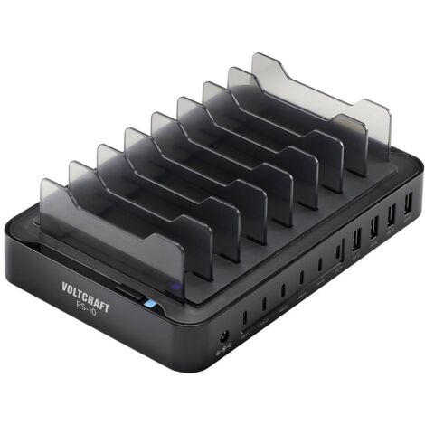 [NEUWERTIG] Voltcraft Usb A Usb C Smart Usb Power Station Tischladestation Ladestation B-Ware