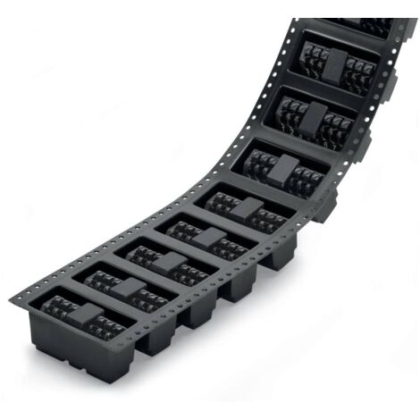 [NEUWERTIG] WAGO 250-208/353-604/997-406 Federkraftklemmblock 1.50 mm² Polzahl 8 Schwarz