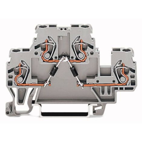 [NEUWERTIG] Wago 870 541/281 490 Doppelstock Diodenklemme 5 Mm Zugfeder Reihenklemmen Diode B-Ware