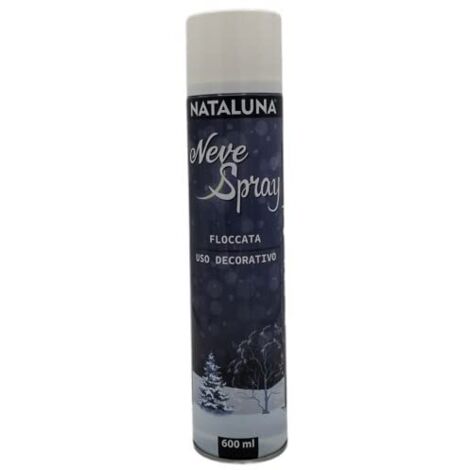 Neve Decorazioni Albero di Natale, Presepe Finestre e Vetrine, Bomboletta da 600 ml