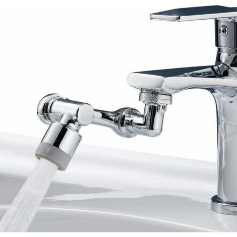 [NEVER USED] 1080° rotatable multifunctional faucet extender, 2-mode aerator faucet extender with universal brass aerator