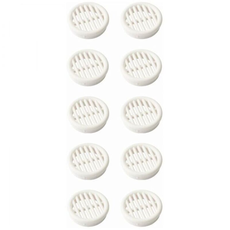 Image of [NEVER USED] 10x Round Plastic Air&hellip;