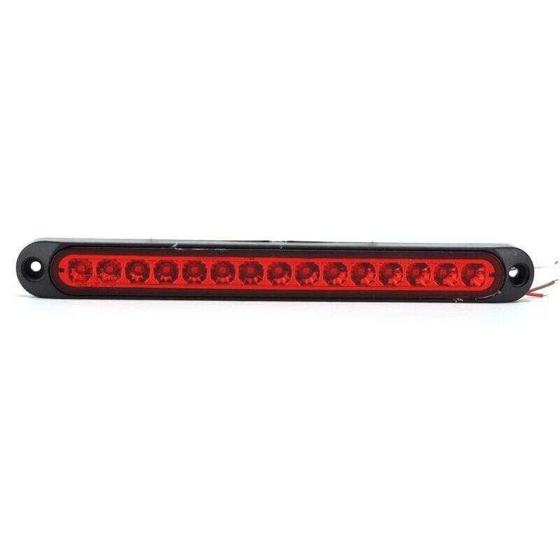 [NEVER USED] 15-LED 10V-30V rear brake light, IP67 waterproof, suitable for trucks, semi-cargo boat trailers, red,