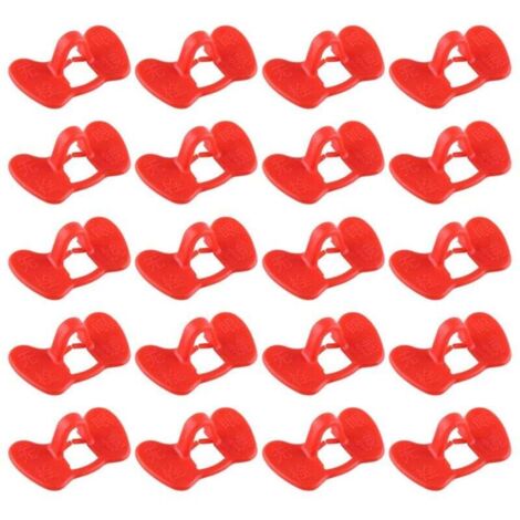 [NEVER USED] 20 Pcs Chicken Eye Glasses No Pin Bolt Chicken Anti-Pecking Glasses Chickens Farming Equipment