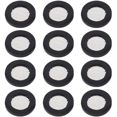 [NEVER USED] 20pcs O-ring seal, shower head mesh filter, stainless steel seal, rubber washer with for 1/2 inch shower heads