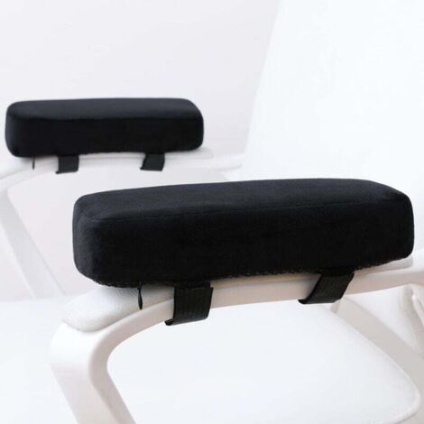 [NEVER USED] 5CM Extra Thick Chair Armrest Cushions Elbow Pillow Pressure Relief Office Chair Gaming Chair Armrest with Memory Foam Pads