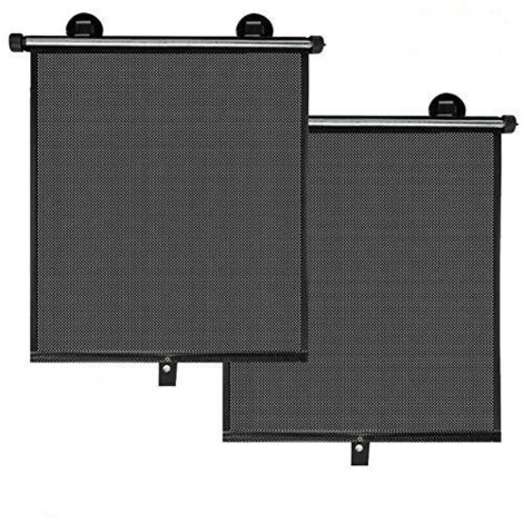 [NEVER USED] Car Window Shutters, Car Sunshades Shield Visor, Rear Side Window Covers, Retractable Car Side Window Sunshade Shield Cover Roller Curtain Visor, 40  60 cm