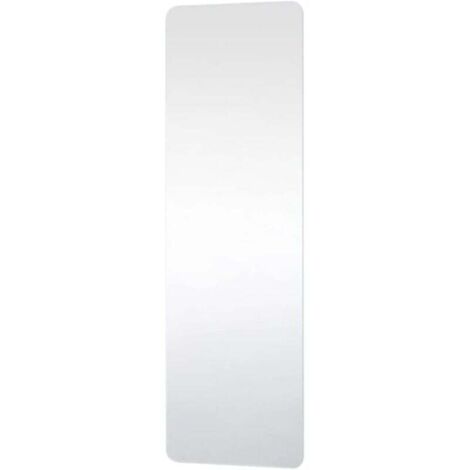 [NEVER USED] Easy to Remove Self-Adhesive Mirror, Impact Resistant PET Resin Mirror Sheet, Wall Mounted Safety Mirror for Home Decor (H 150 x W 50 cm)