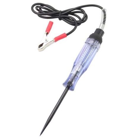 [NEVER USED] Electrical Wire Circuit Tester, Auto 6V 12V 24V DC Car Camera Voltage Circuit Tester Car Test t Long Probe Pen Bulb