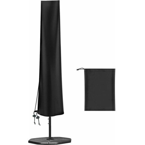 [NEVER USED] (H240x57x57cm) 2m 3m Parasol Waterproof Cover 420D Oxford Umbrella Cover (with zipper) Parasol Cover