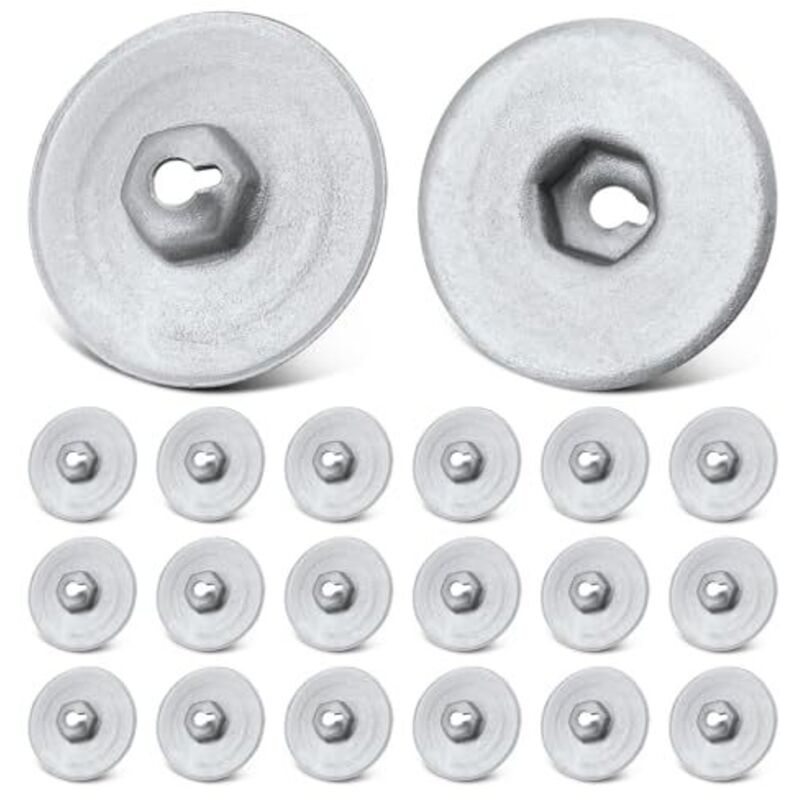[NEVER USED] Heat Shield Insulating Nut Fastener Kit - Car Underbody Heat Shield Insulating Nut Clamp Washers for BMW Mini 1-7 Series X1-X7, Heat