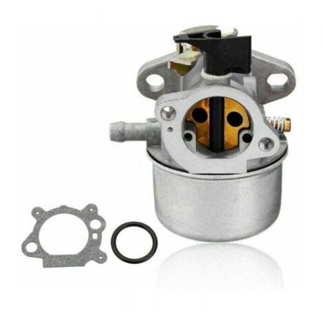 ODIPIE [NEVER USED] Metal carburetor with rubber ring, suitable for Briggs and Stratton Quantum 498965 engine, garden machine high-quality carburetor