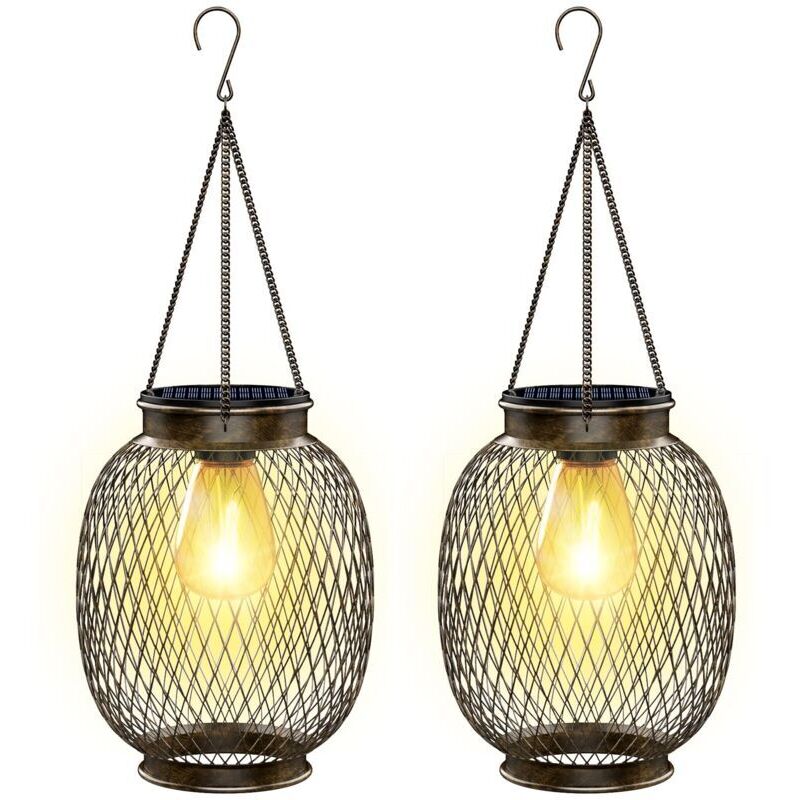 Image of Never used] Outdoor Solar Garden Hanging&hellip;