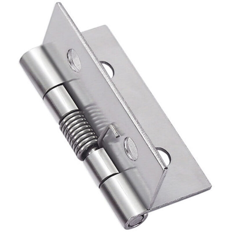 Odipie - never used] Pack of self-opening spring hinges, 304 stainless steel spring door hinges, self-closing hinges for invisible doors