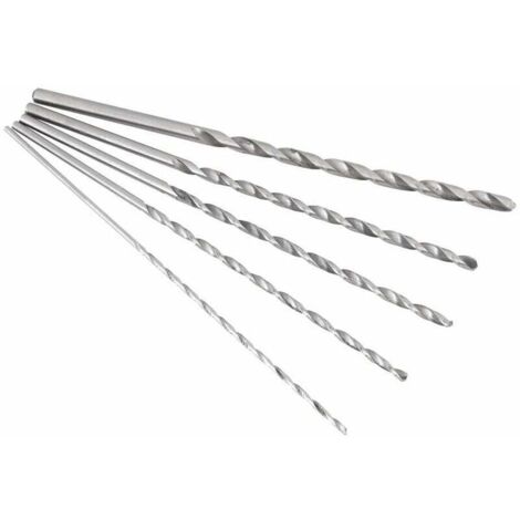 [NEVER USED] pcs long HSS twist drill bits, core drill bit set, 2mm/ 3mm/ 3.5mm/ 4mm/ 5mm, long wood drill bits, for aluminum, wood, plastics