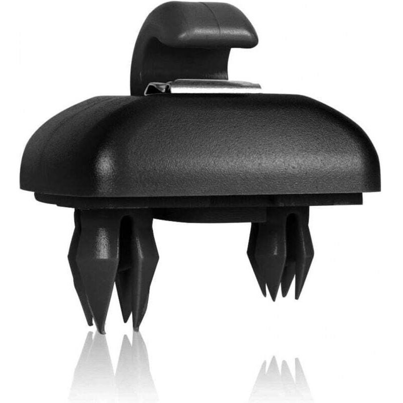 Odipie - never used] Piece Black Car Sun Visor Clip Sun Visor Clip, Car Sun Visor Hook Holder Hook for Audi A1 A3 A4 A5 Q3 Q5 (8E0 857 562) A7 B6 B7