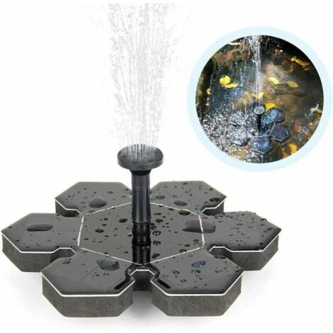 [NEVER USED] Solar fountain, solar pond pump, outdoor water pump, solar pump with monocrystal solar panel fountain