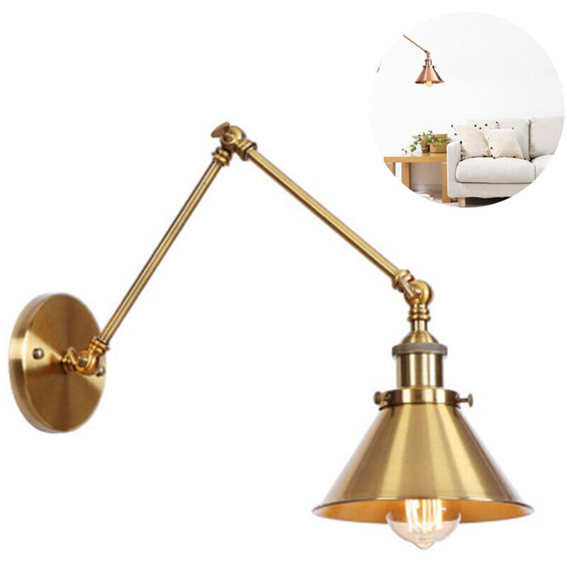 Image of Never used] Vintage Industrial Wall Lamp&hellip;