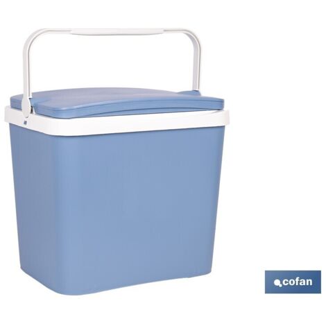 Nevera rígida 24 L azul claro
