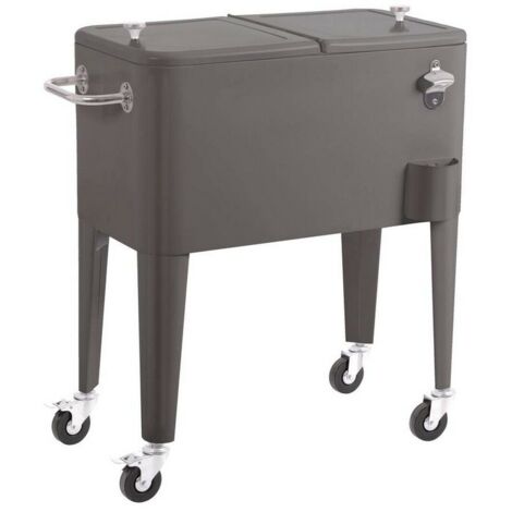 NEVERA VINT. RUEDAS GRIS 56LTS ALASKA -